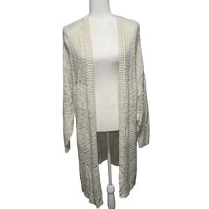 Torrid Women 5X Open Stitch Cardigan Bohemian Lounge Casual Basic Lightweight